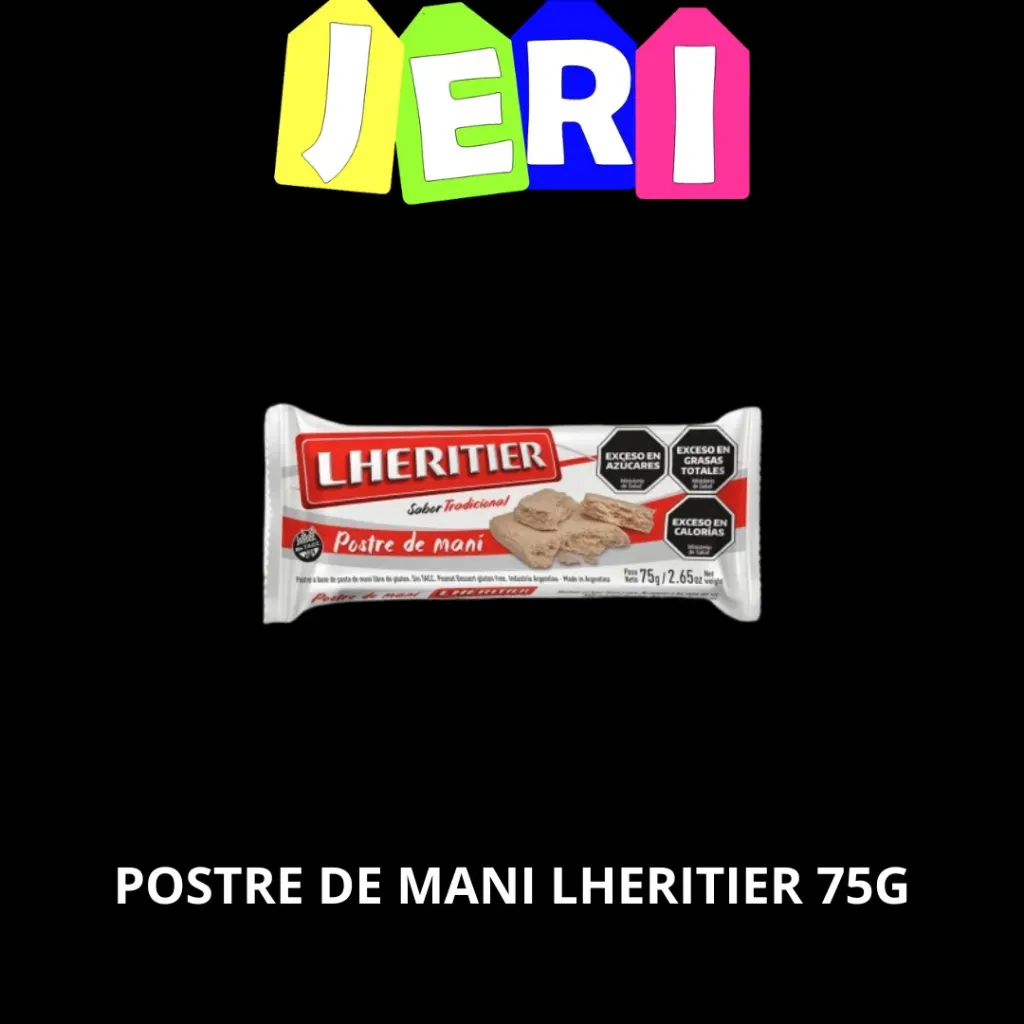 POSTRES DE MANI LHERITIER 75G