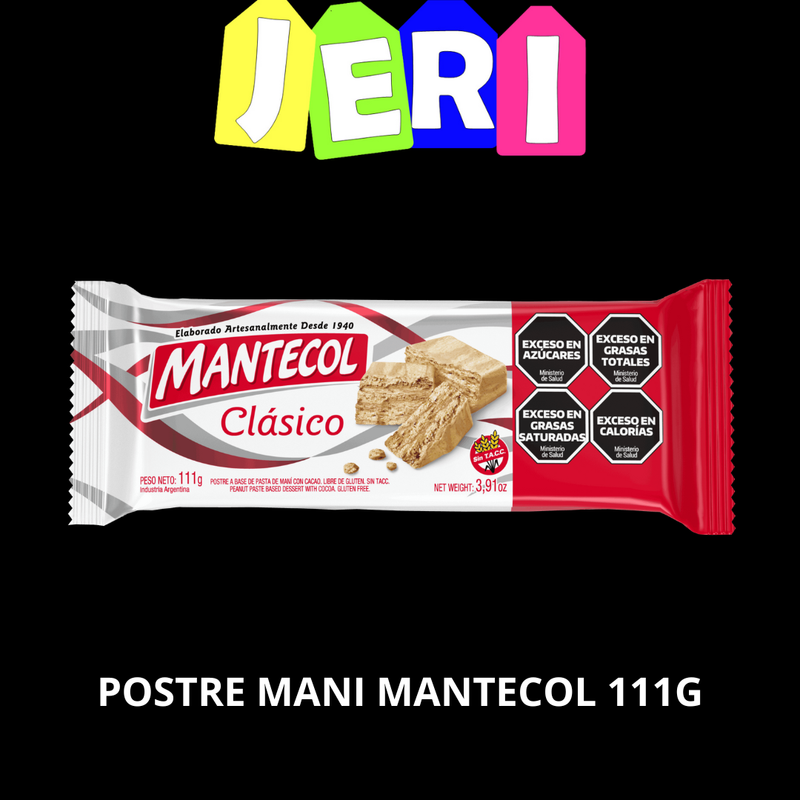 POSTRES MANI MANTECOL 111G