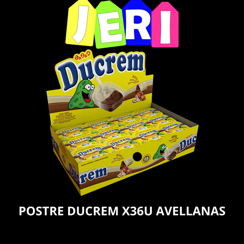 POSTRES DUCREM X36U AVELLANAS
