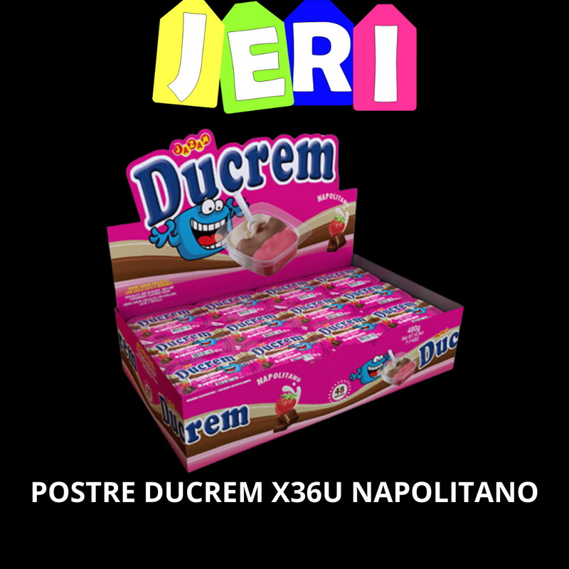 POSTRES DUCREM X36U NAPOLITANO