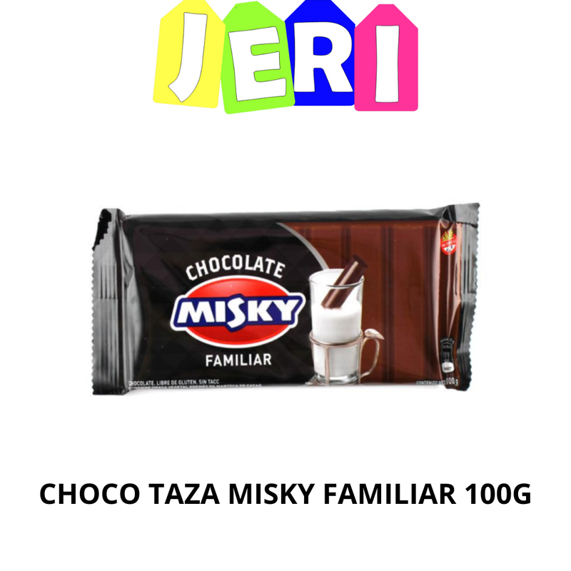 CHOCO TAZA MISKY FAMILIAR 100G
