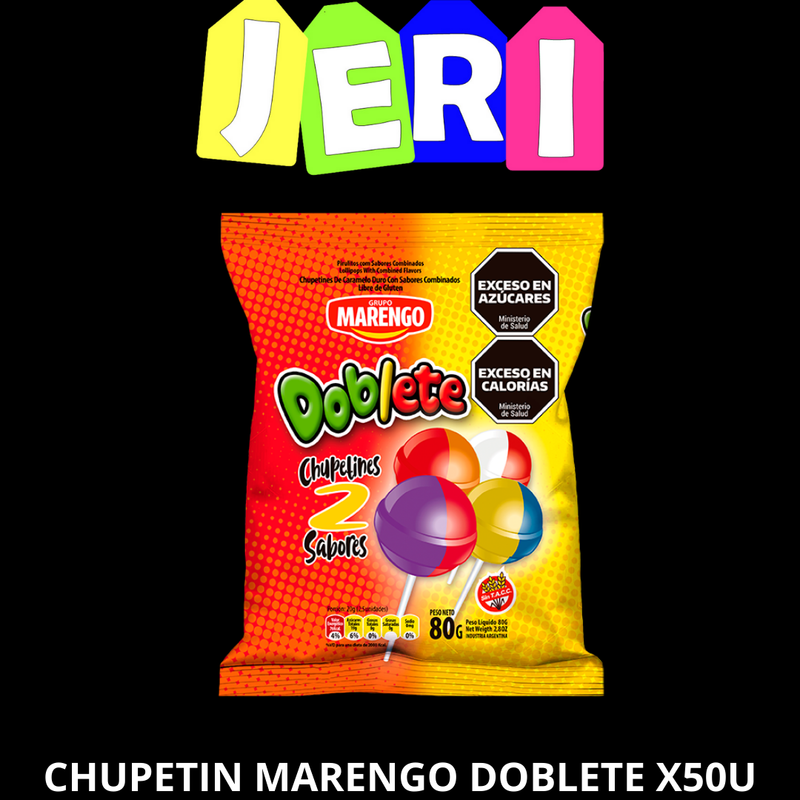 CHUPETIN MARENGO DOBLETE X50U