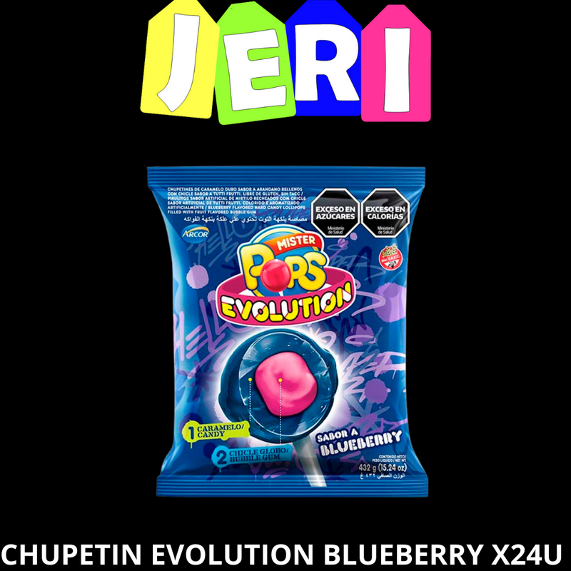 CHUPETIN EVOLUTION BLUEBERRY X24U