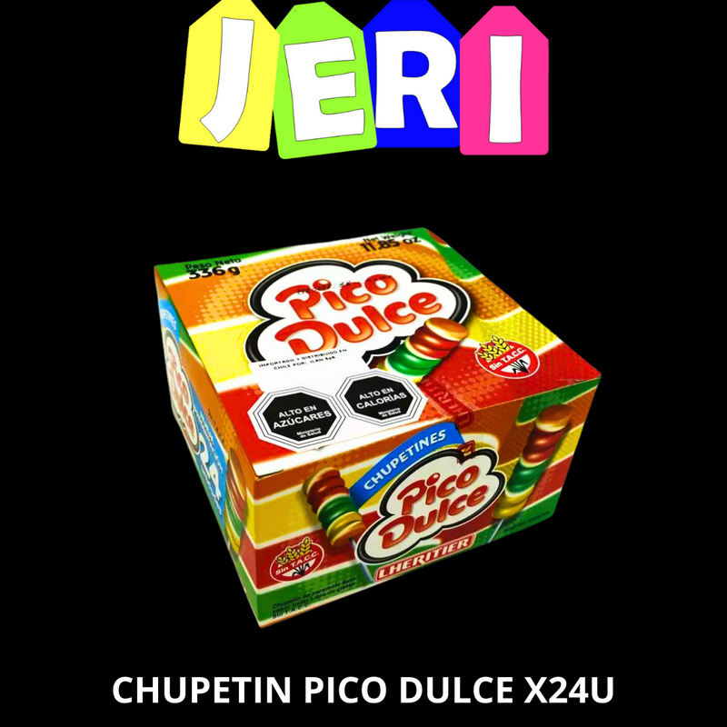 CHUPETIN PICO DULCE X24U