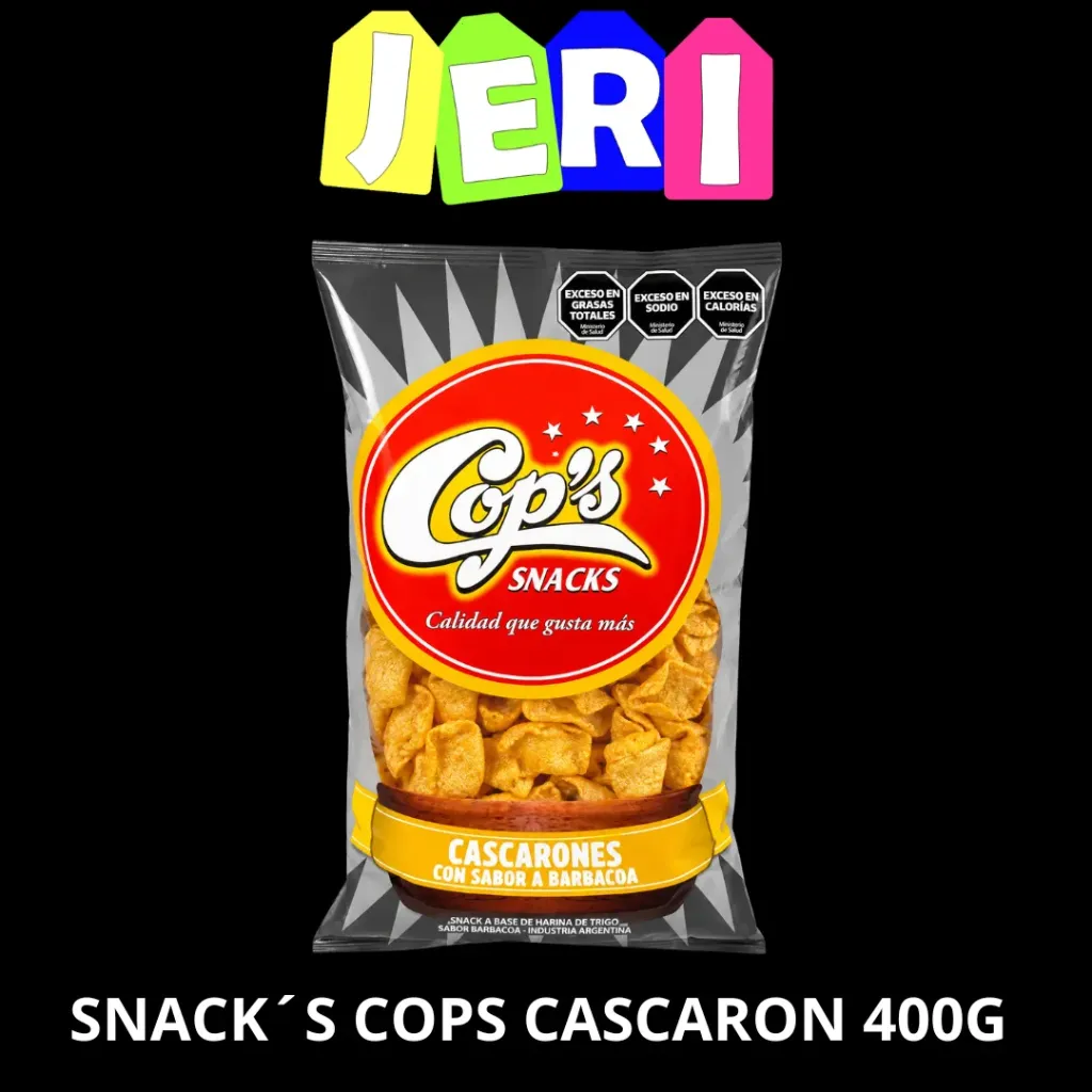 SNACK´S COPS CASCARON 400grs