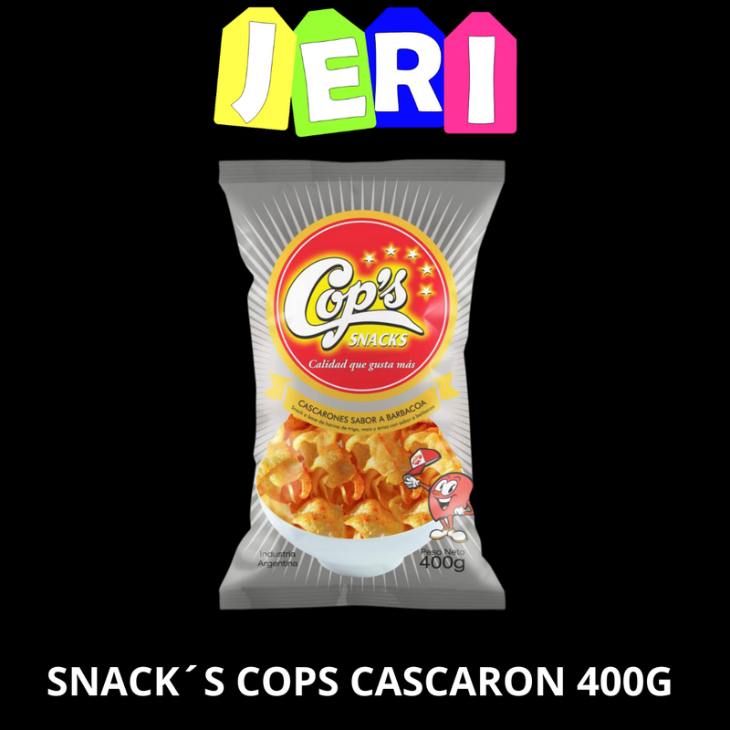 SNACK´S COPS CASCARON 400grs