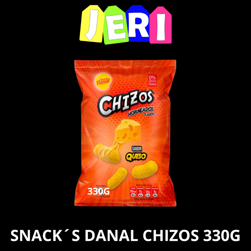 SNACK´S DANAL CHIZO 330G