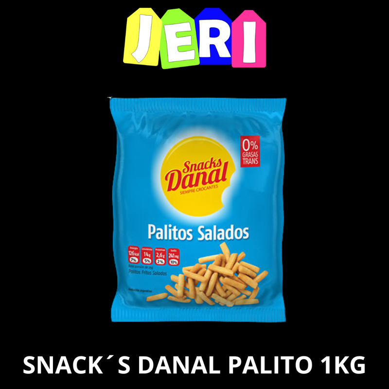 SNACK´S DANAL PALITOS 1KG