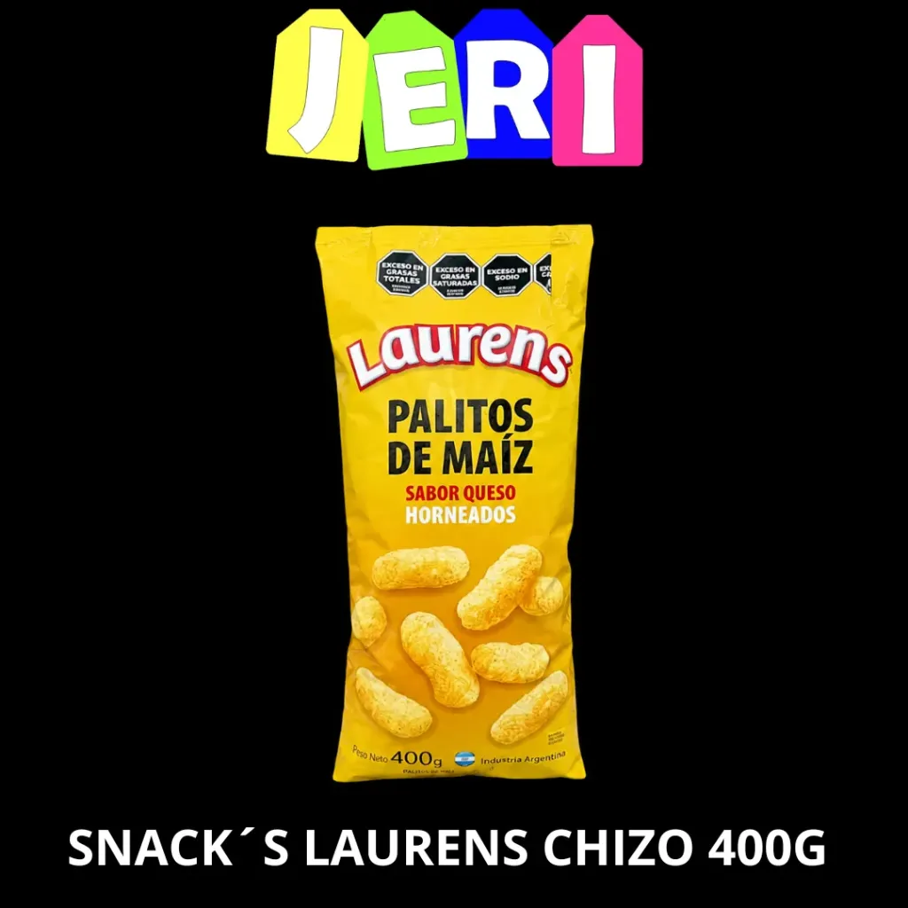 SNACK´S LAURENS CHIZITOS 400grs