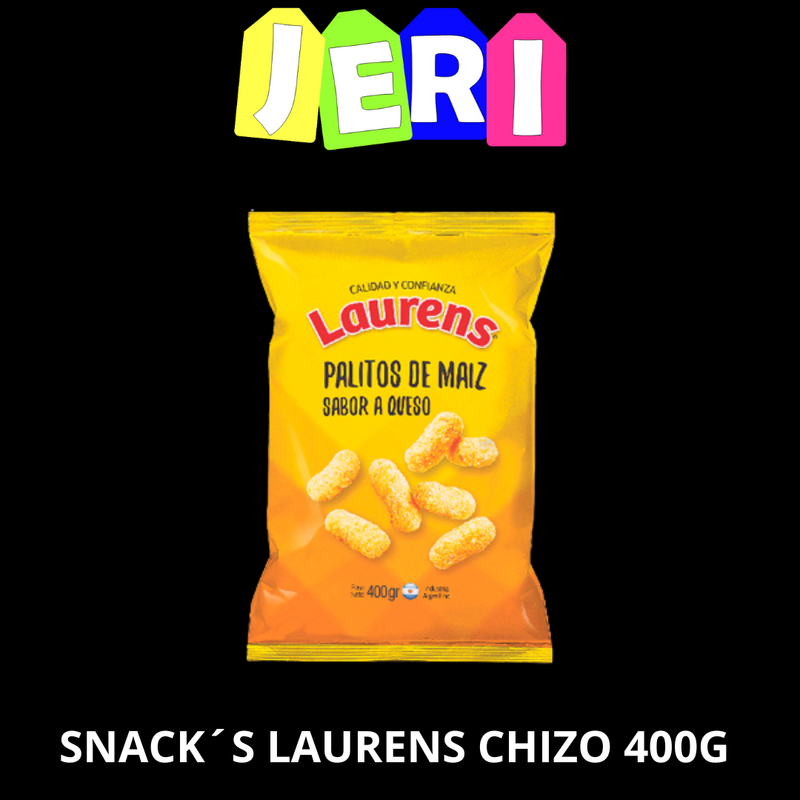 SNACK´S LAURENS CHIZITOS 400grs