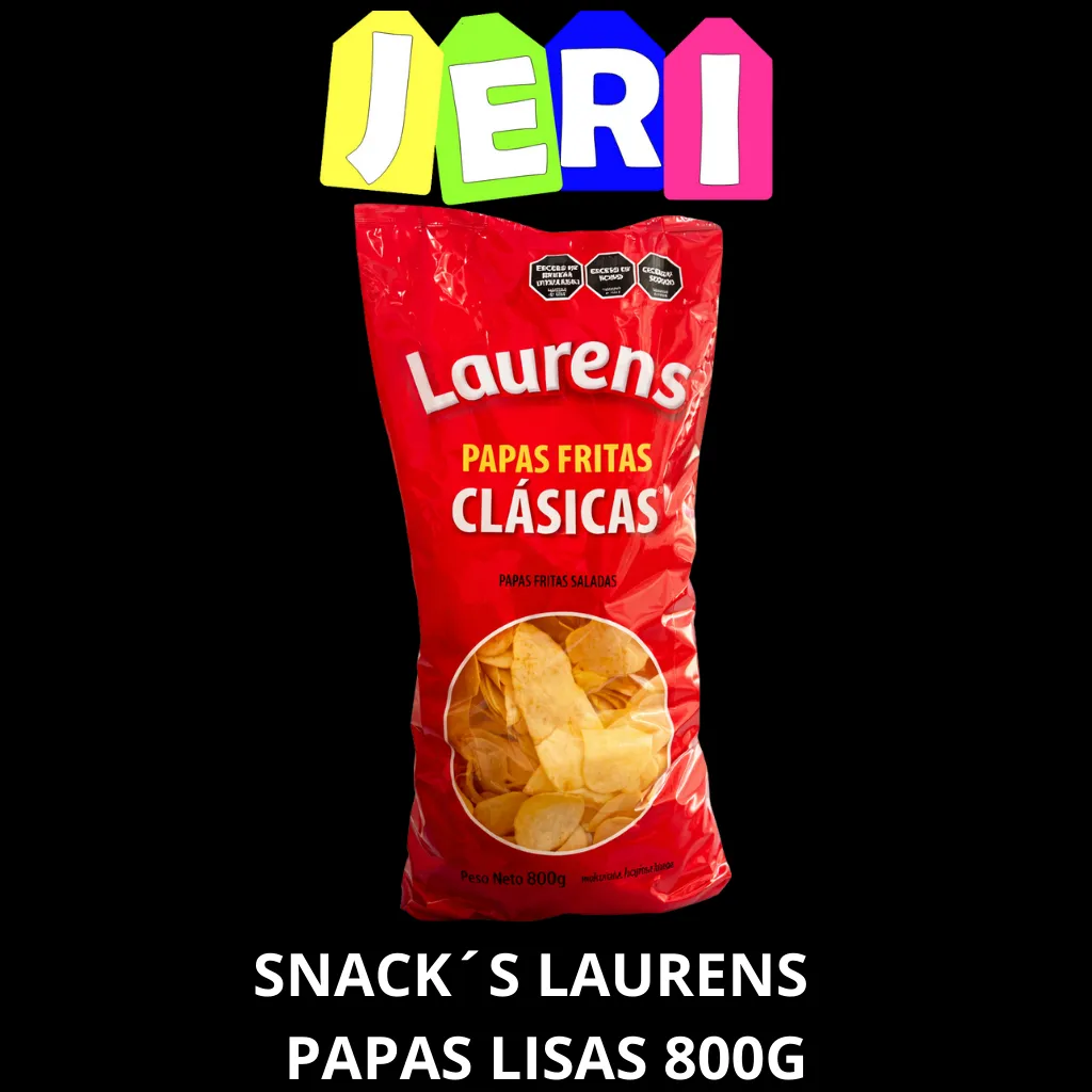 SNACK´S LAURENS PAPAS LISAS 800G