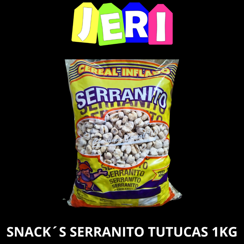 SNACK´S SERRANITO TUTUCA 1KG