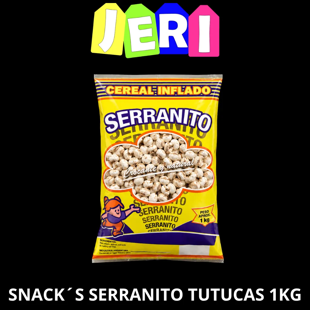 SNACK´S SERRANITO TUTUCA 1KG