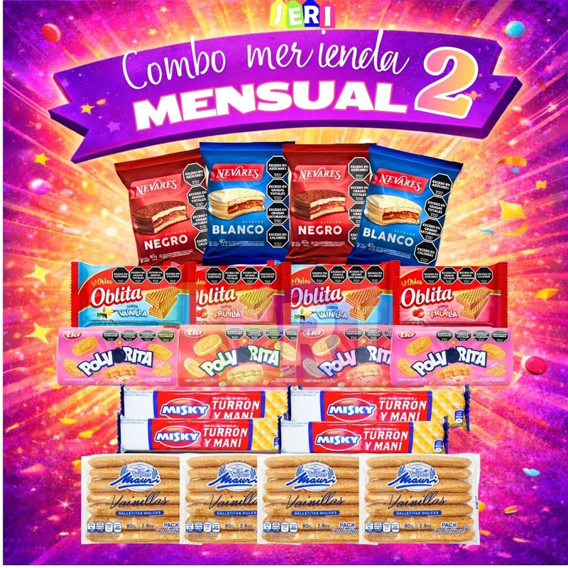 COMBO MERIENDA MENSUAL 2