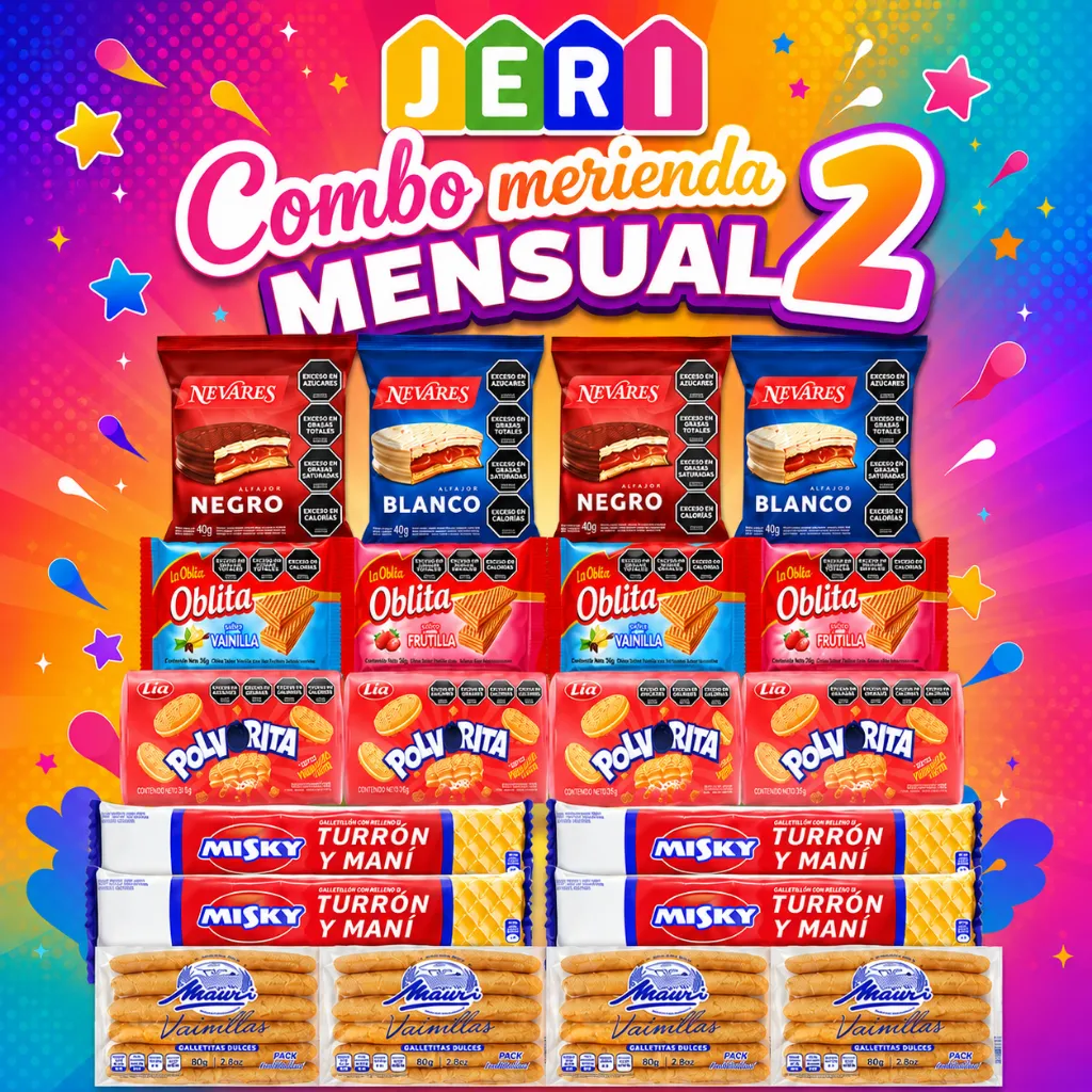 COMBO MERIENDA MENSUAL 2