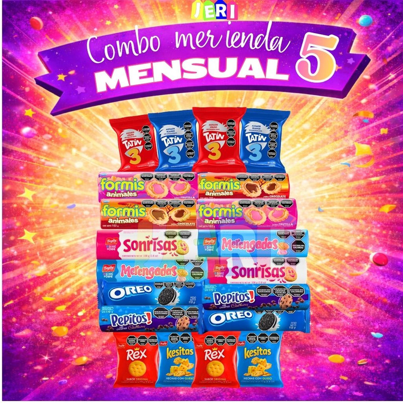 COMBO MERIENDA MENSUAL 5