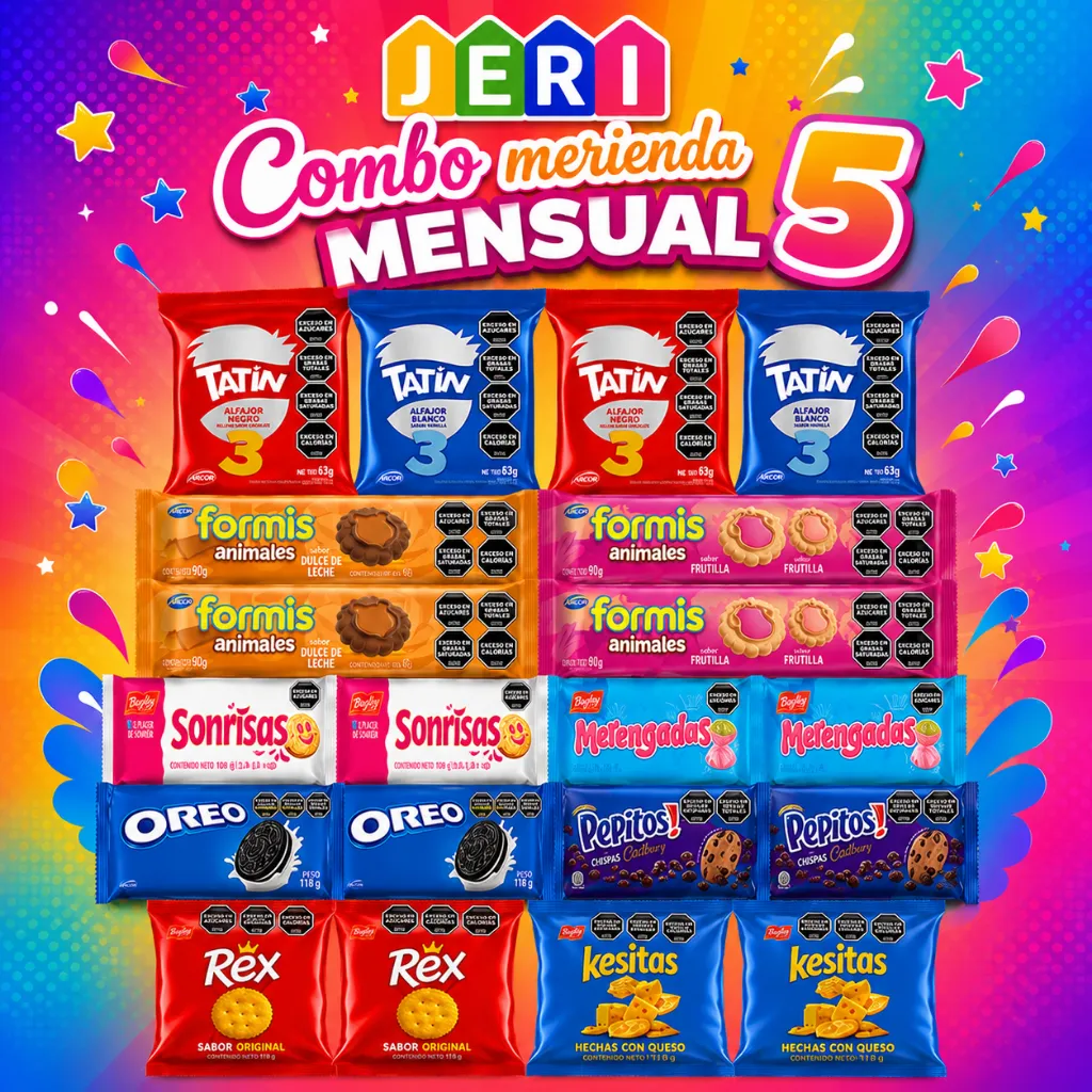 COMBO MERIENDA MENSUAL 5