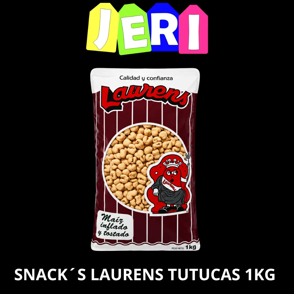 SNACK´S LAURENS TUTUCAS 1KG