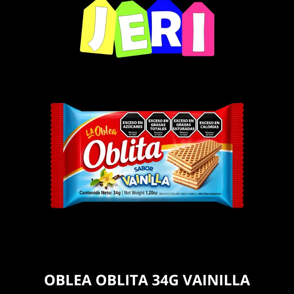 OBLEA OBLITA 34G VAINILLA