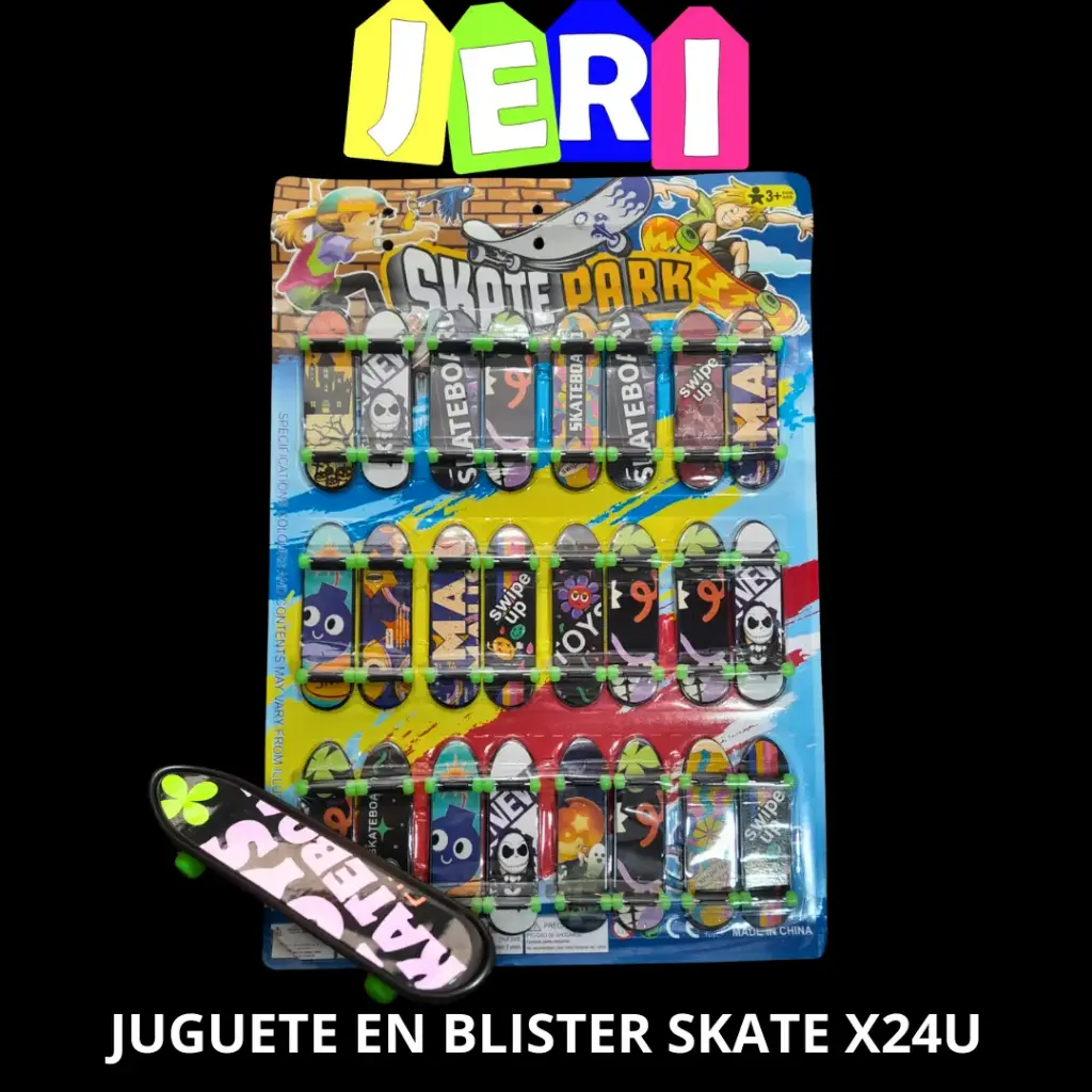 [3136] JUGUETE EN BLISTER SKATE X24U