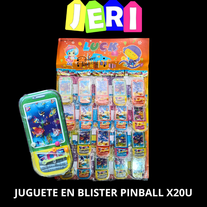 [2300] JUGUETE EN BLISTER PINBALL X20U