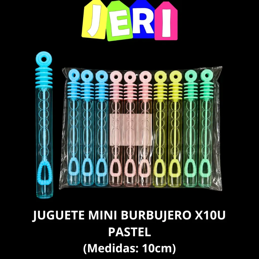 JUGUETE MINI BURBUJERO X12U