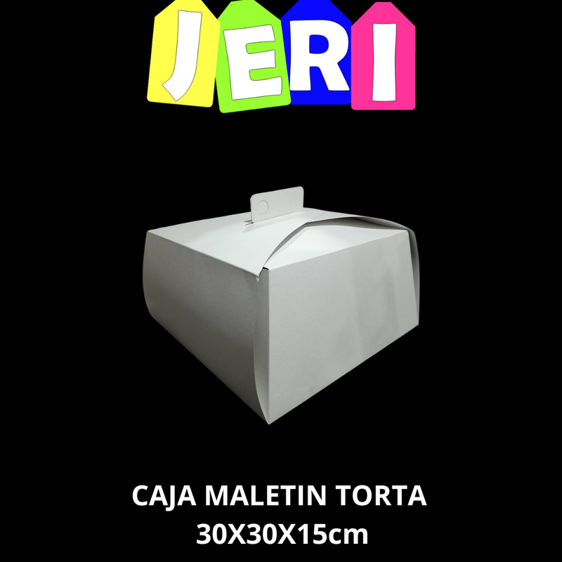 CAJA MALETIN P/ TORTA