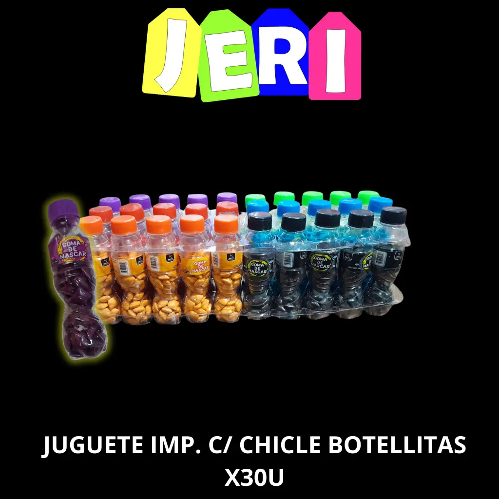 BOTELLITAS C/ CHICLE X30U