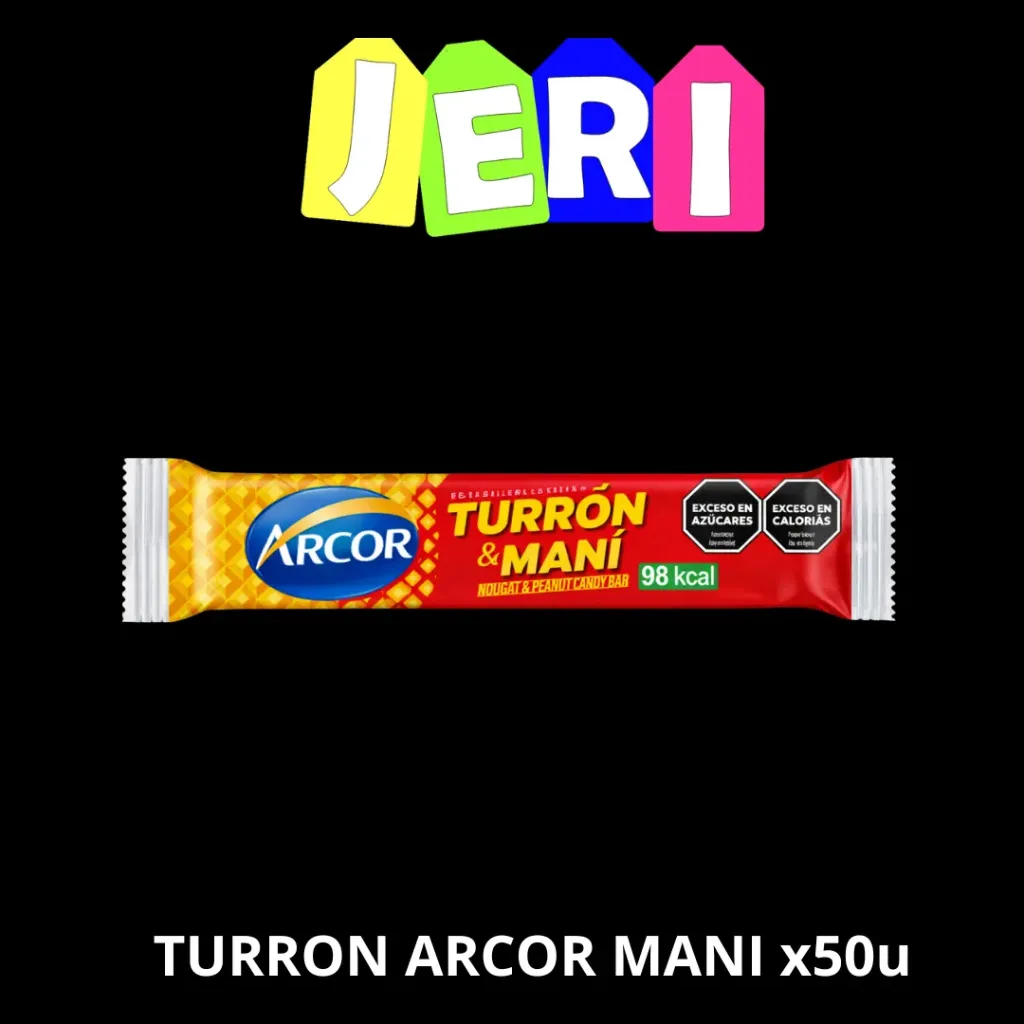 TURRON ARCOR MANI X50U