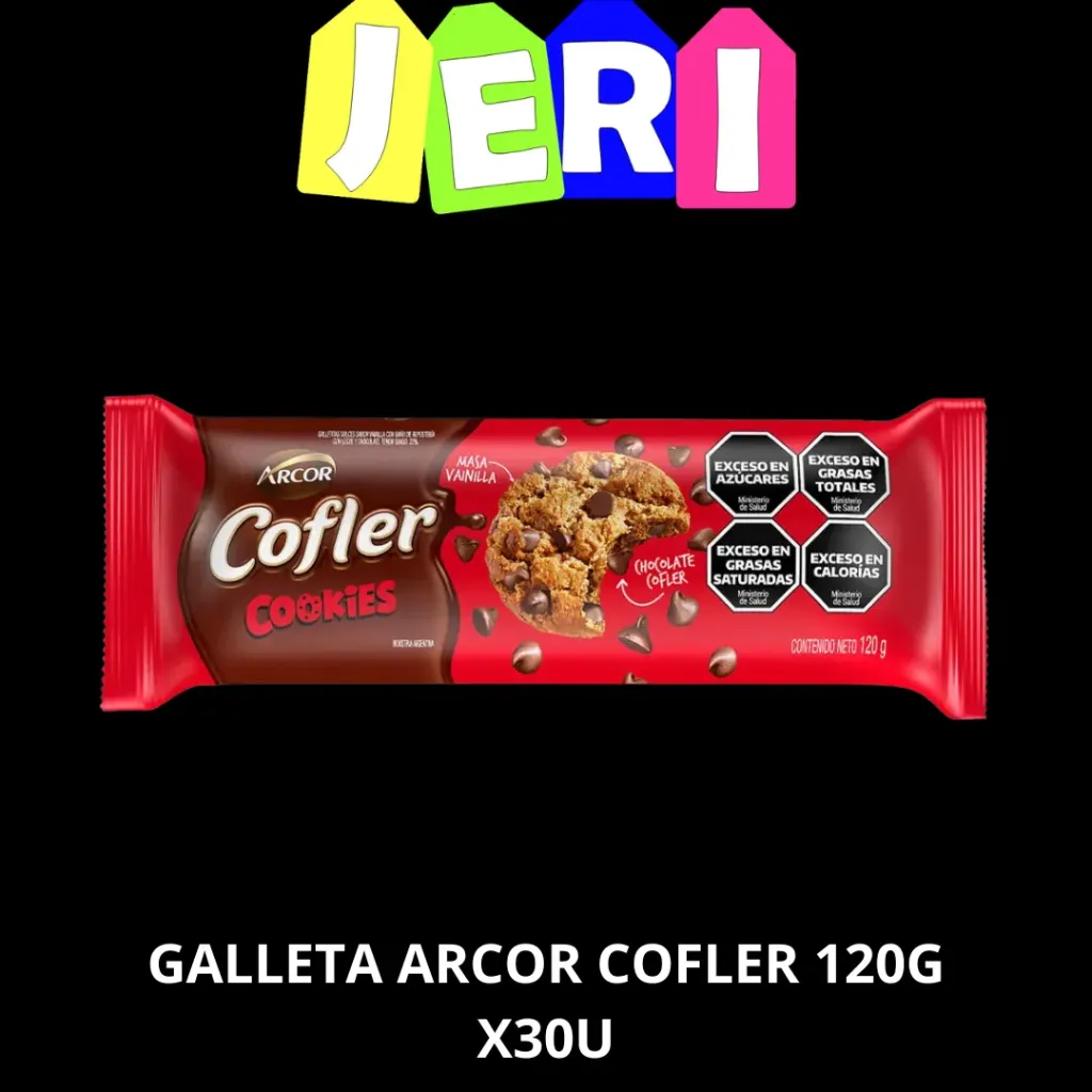 GALLETA ARCOR COFLER 120G X30U