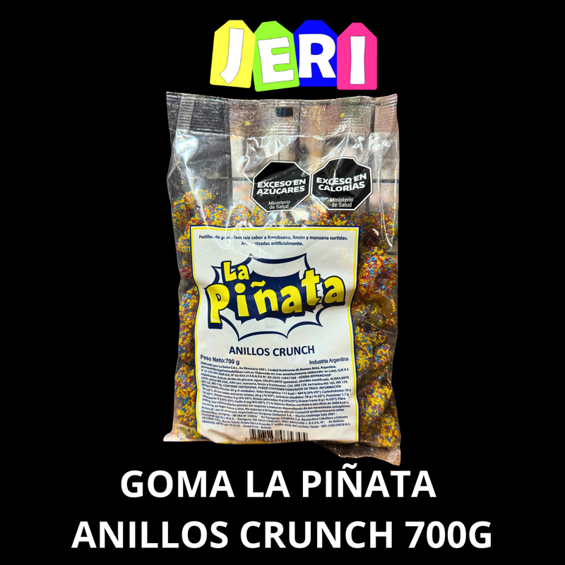GOMA LA PIÑATA (700grs) ANILLOS CRUNCH