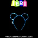 LED VINCHA RATON PELUCHE