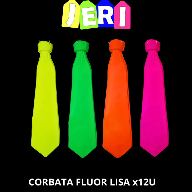 CORBATA FLUOR LISA x12U PACK