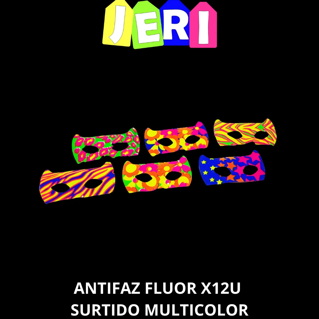 ANTIFAZ FLUOR X12U LISOS SURTIDO