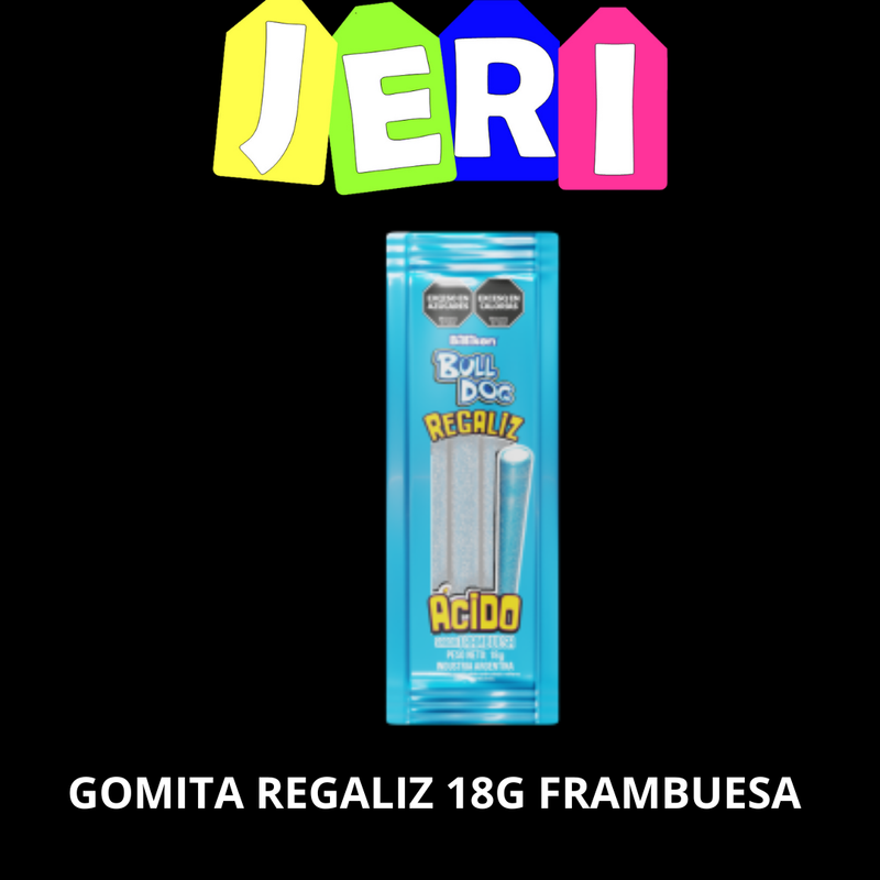 GOMITA REGALIZ 18G FRAMBUESA