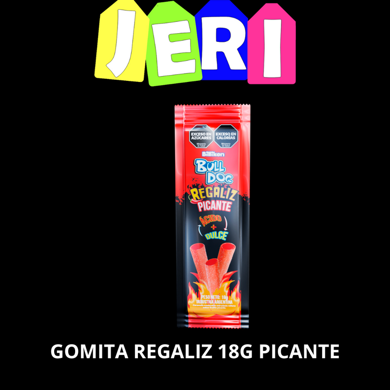 GOMITA REGALIZ 18G PICANTE