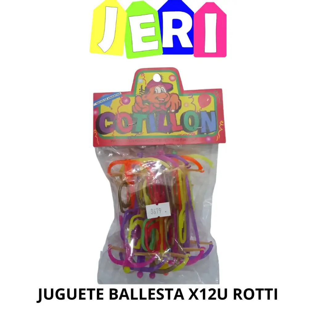JUGUETE BALLESTA X12U ROTTI
