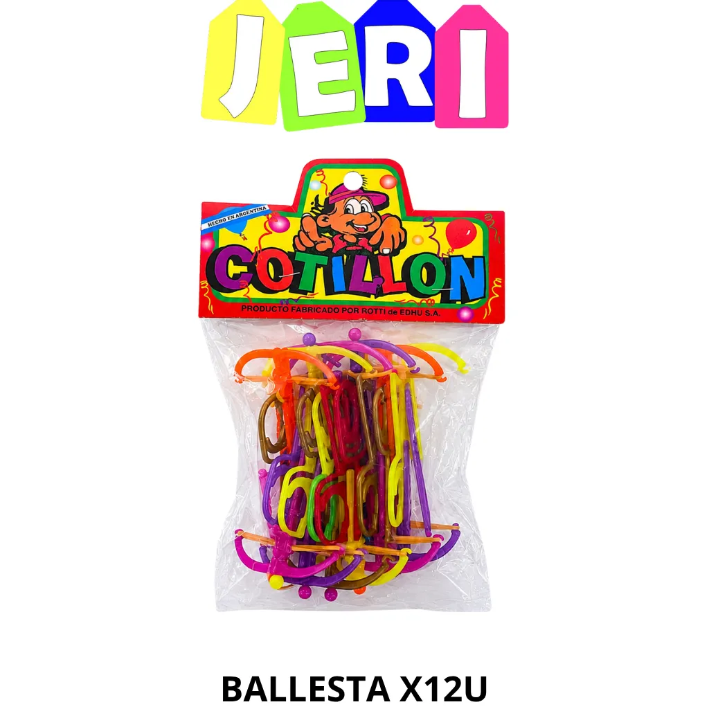 JUGUETE BALLESTA X12U ROTTI