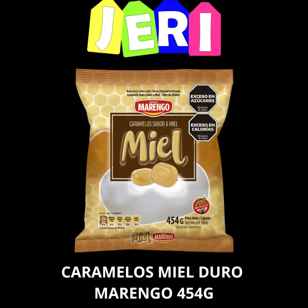 CARAMELOS MIEL DURO MARENGO 454G
