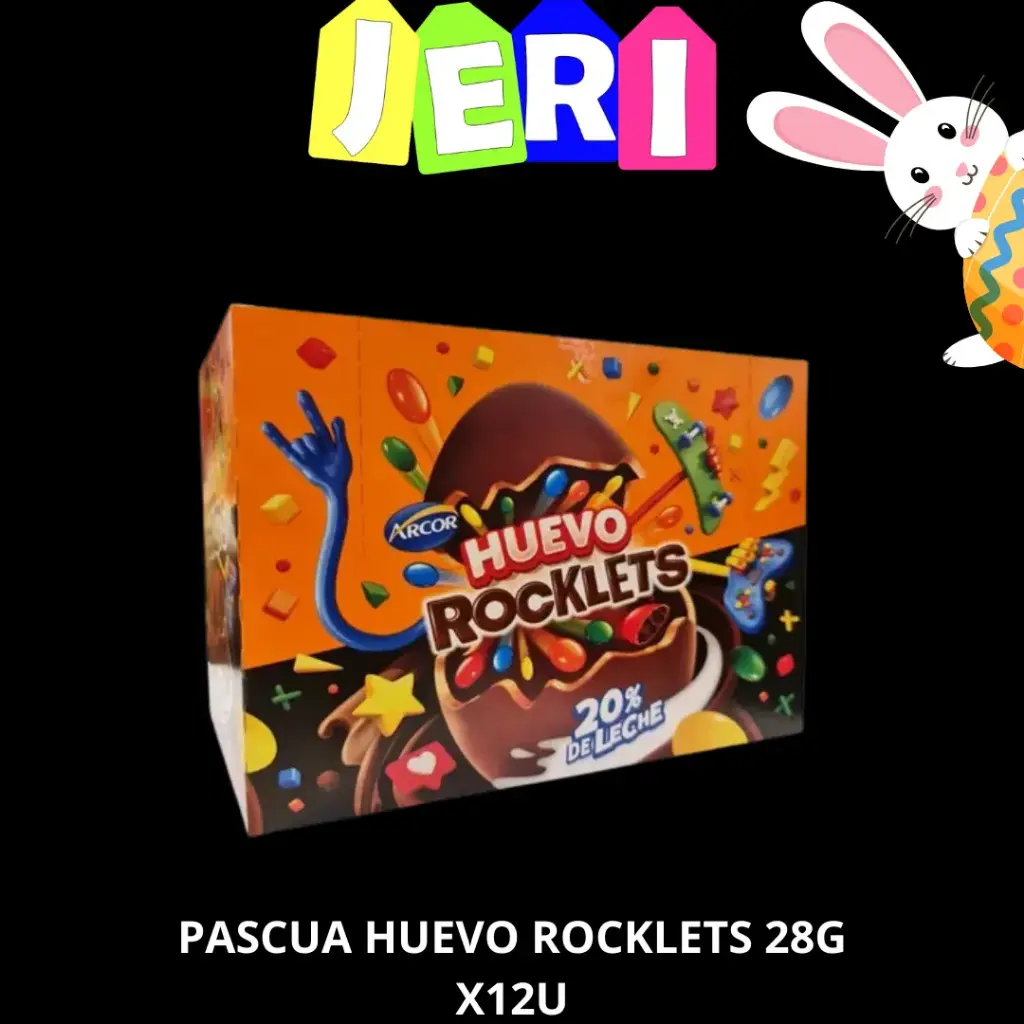 HUEVO ROCKLETS 28G X12U