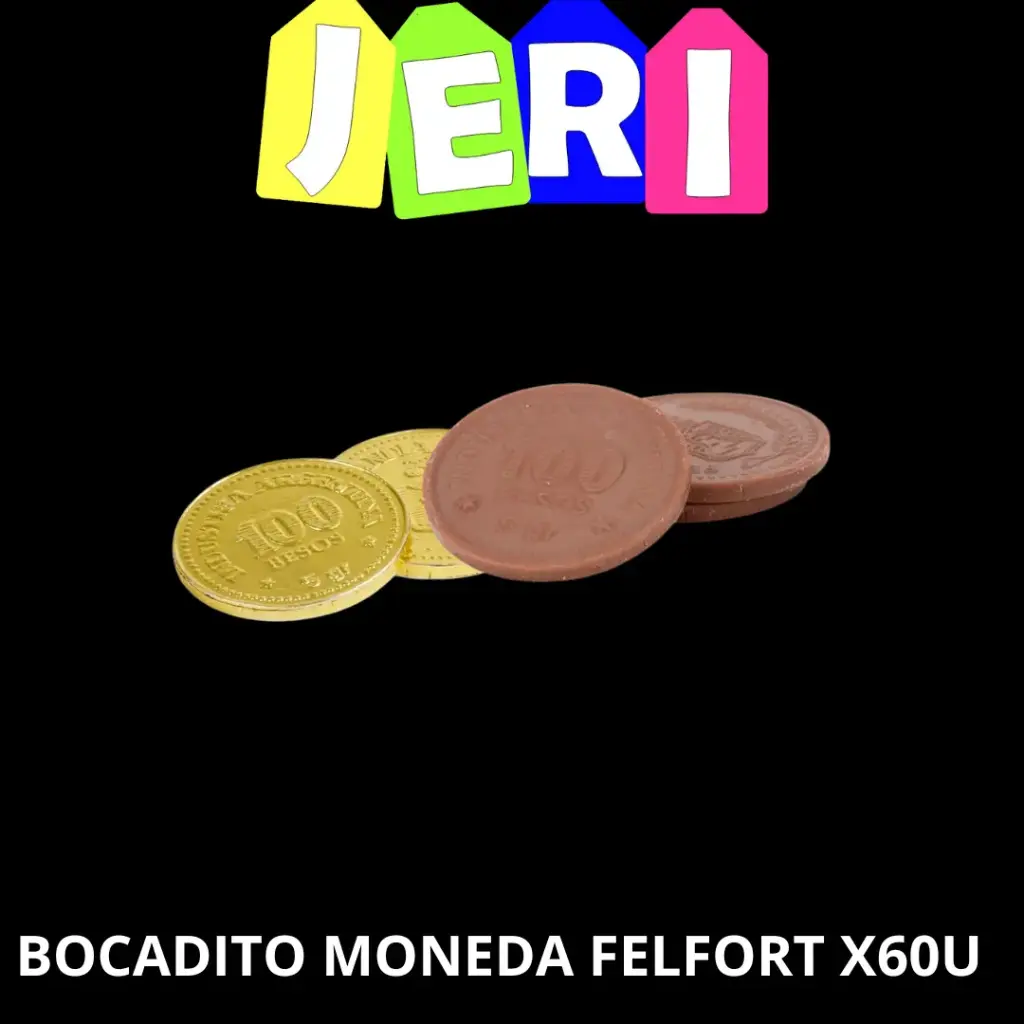 BOCADITO MONEDAS FELFORT  x1U