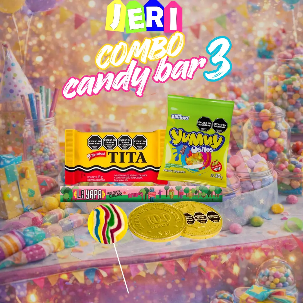 COMBO CANDY BAR 3