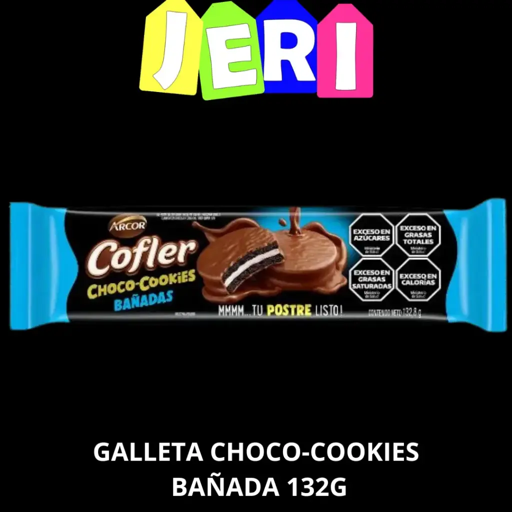 GALLETA CHOCO-COOKIES BAÑADA 132G