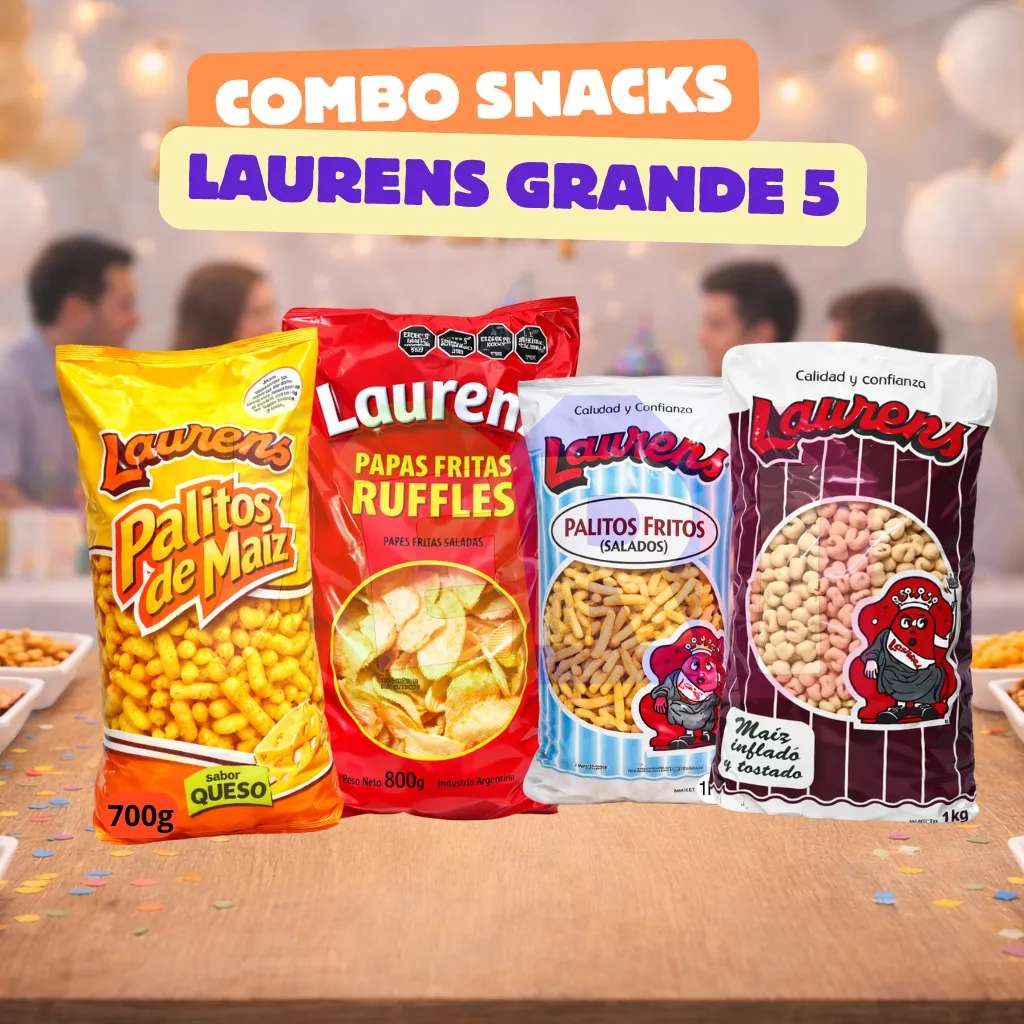 COMBO SNACK´S LAURENS GRANDE 5