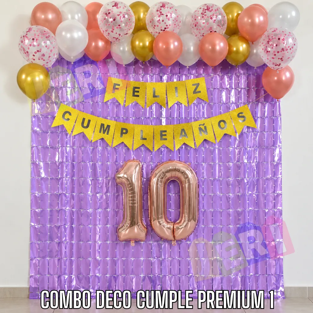 COMBO DECO CUMPLE PREMIUM 1