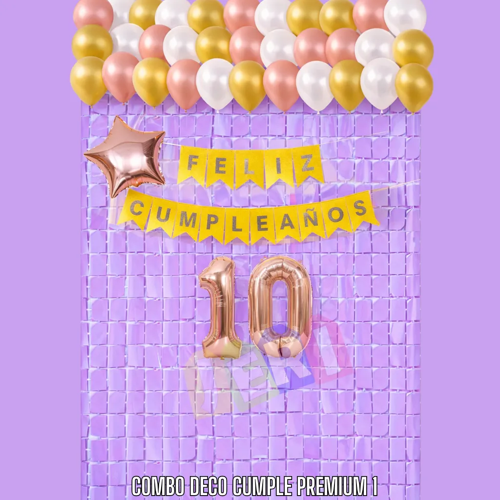 COMBO DECO CUMPLE PREMIUM 1