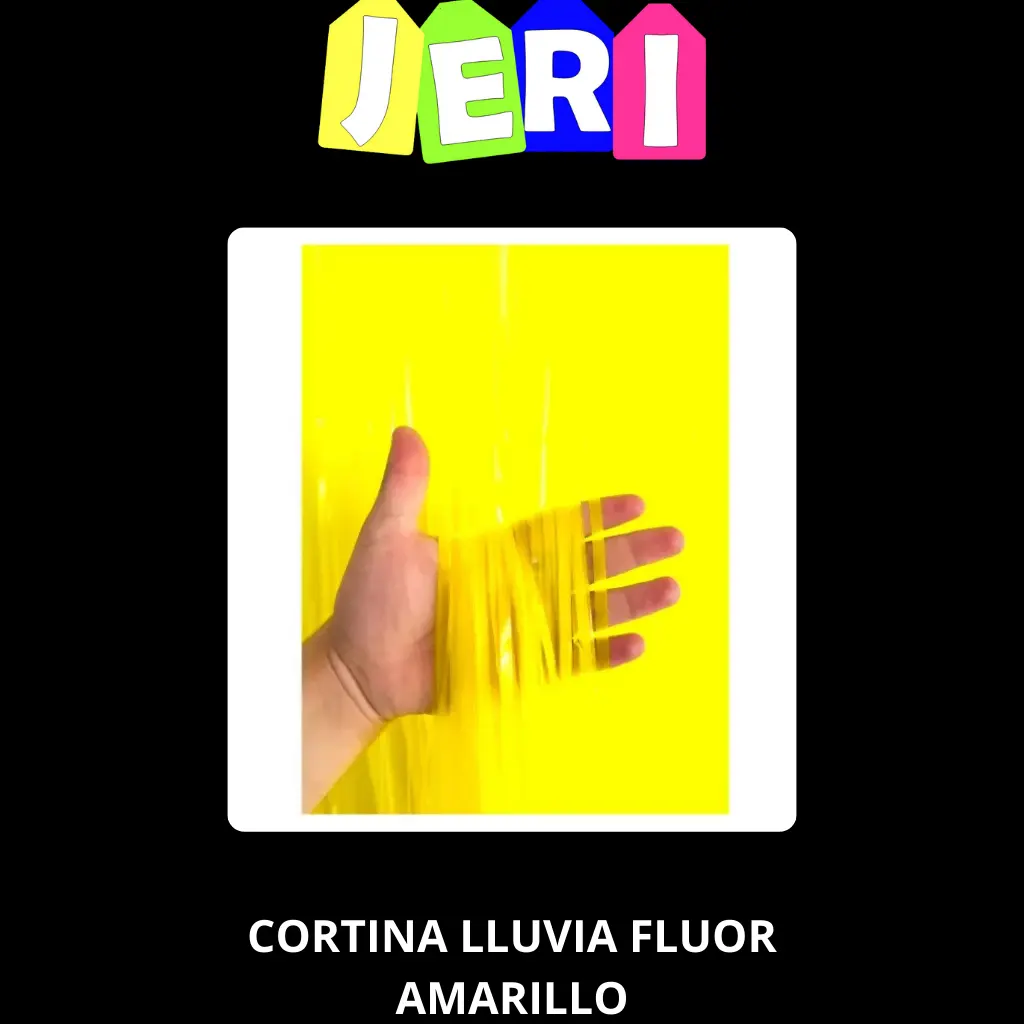 CORTINA LLUVIA FLUOR 