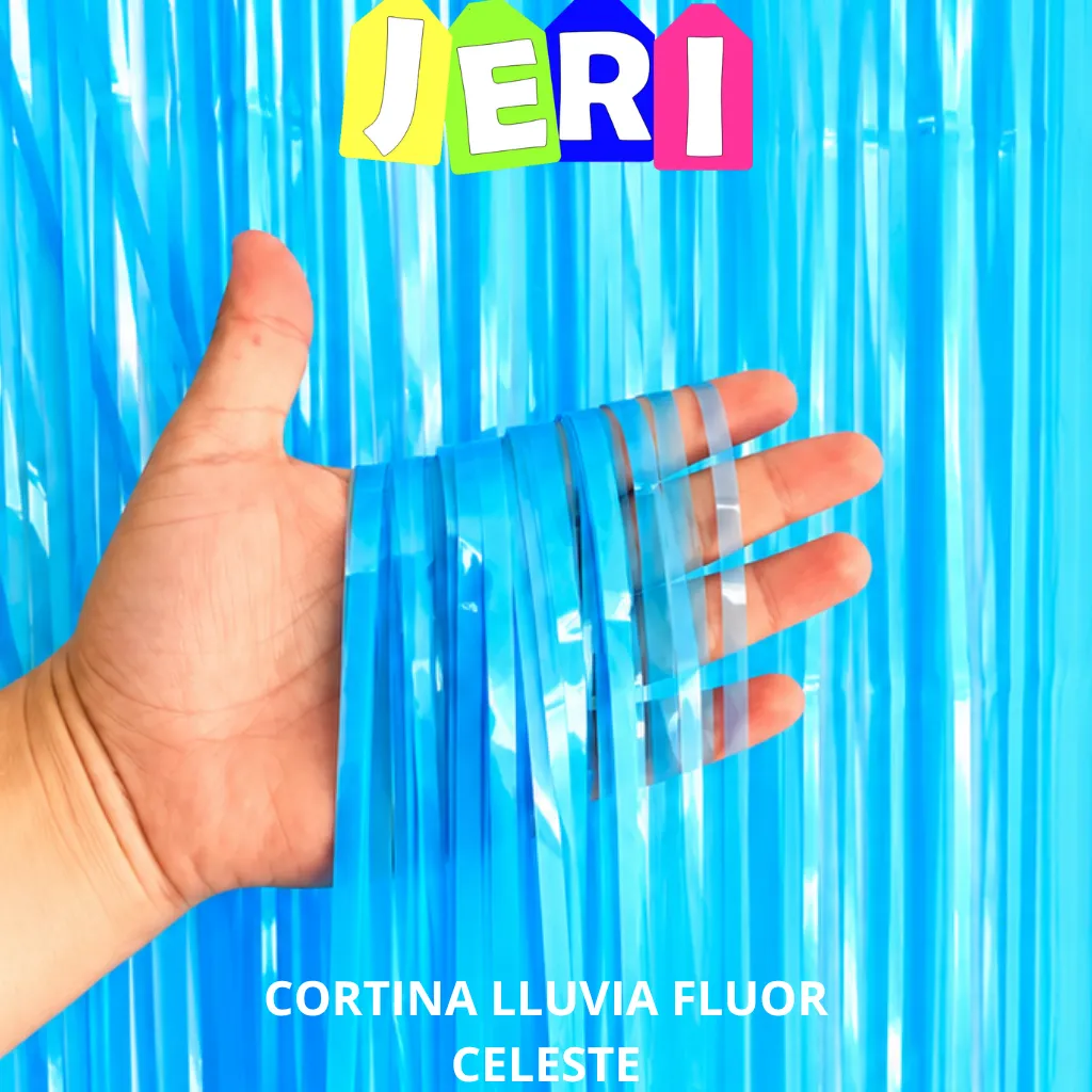 CORTINA LLUVIA FLUOR