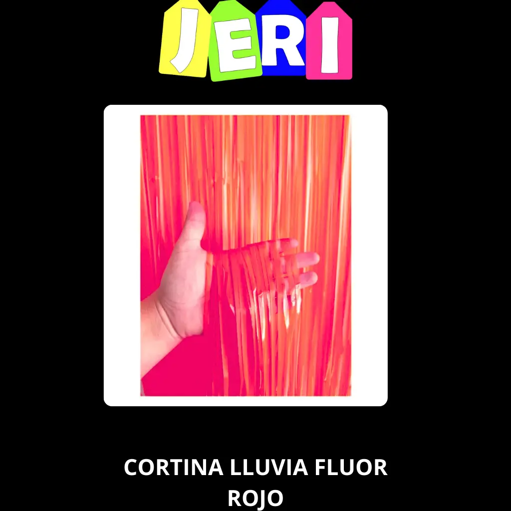 CORTINA LLUVIA FLUOR