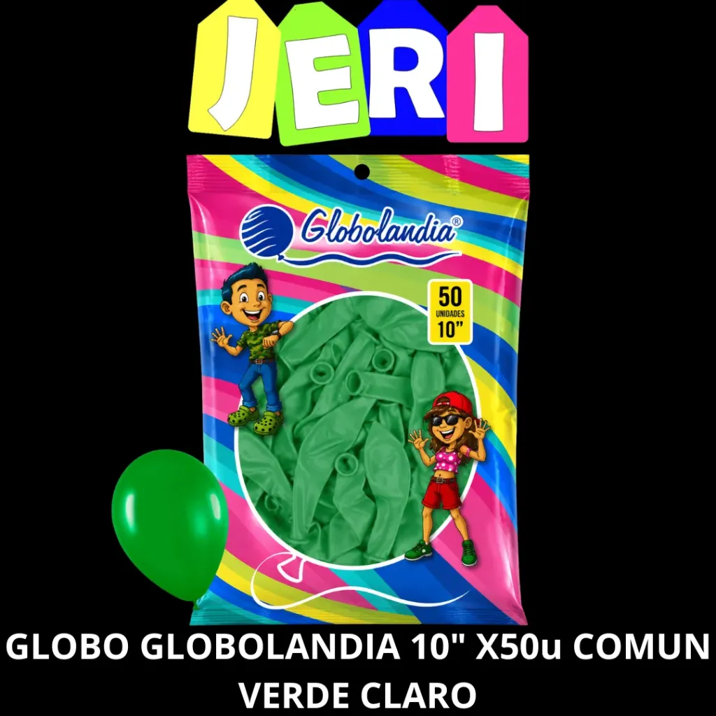 GLOBO GLOBOLANDIA 10" X50U COMUN